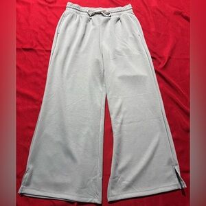 Zenana Outfitters Light Green Wide-Leg Joggers